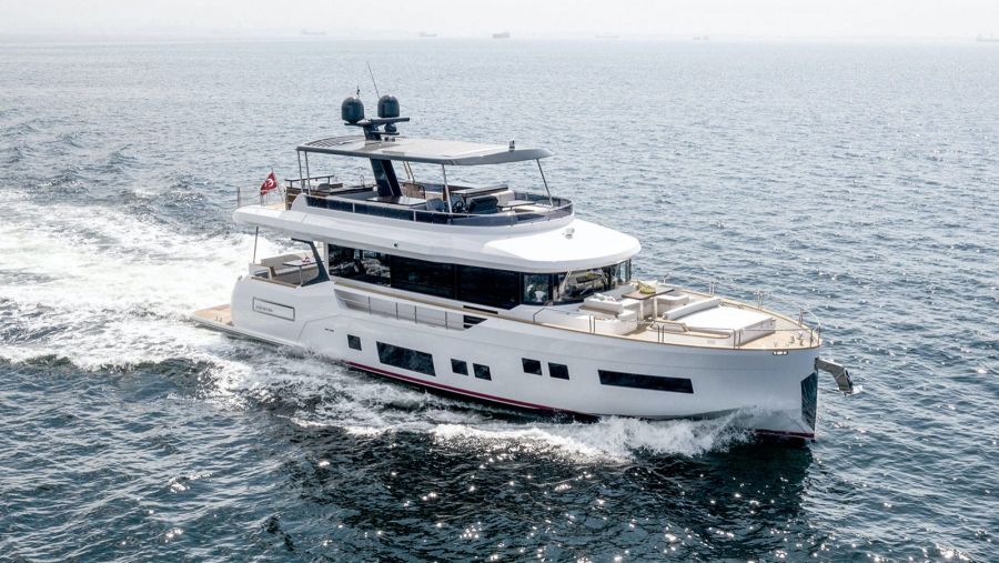 2021 Sirena 68 Fly Satılık Flybridge Motoryat